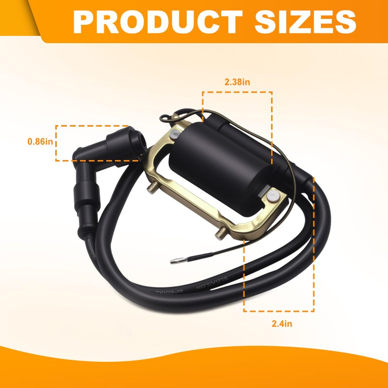 Triumilynn CT 70 Ignition Coil Replacement for Honda 1969-1982 Mini Trail Bike CT70HK CT70K CT70 CM91 CT90 Trail, 30530-126-921 - Image 3